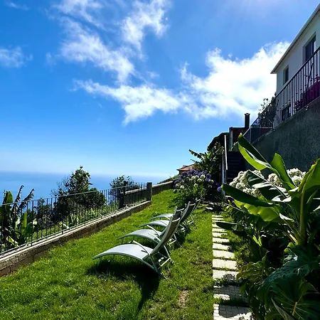 Meerblick - 3-Bett Villa Mit Terrassen & Hot-Tub Faja da Ovelha Exterior photo